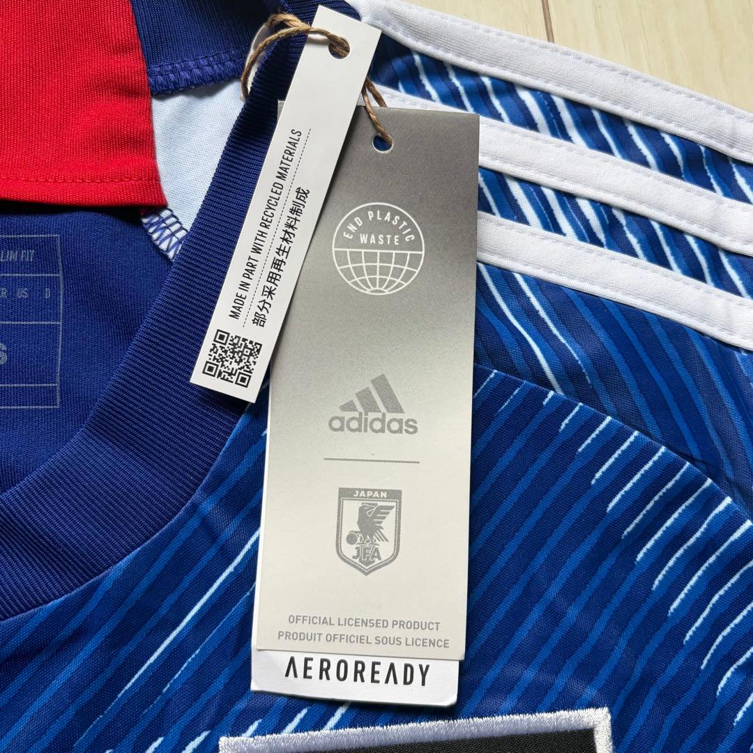 【新品タグ付き】日本代表 2022 W杯モデル 三笘薫 絶版 ユニフォーム M
