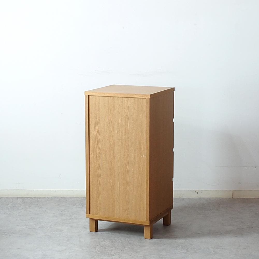 廃盤 無印良品/MUJI オーク材 チェスト 40cm ZR24633