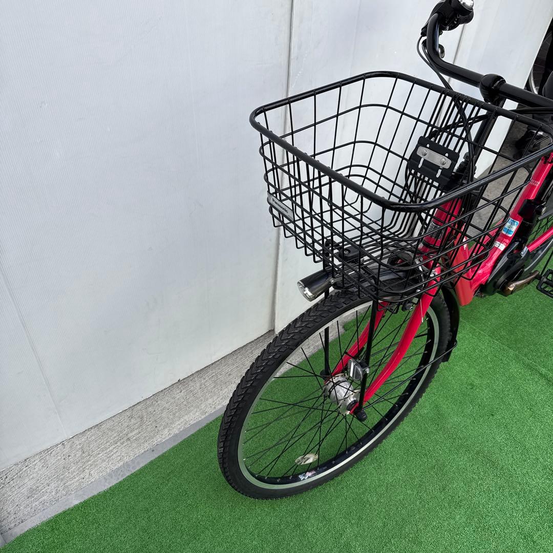 Panasonicパナソニック電動アシスト自転車26インチ 16Ah レッド