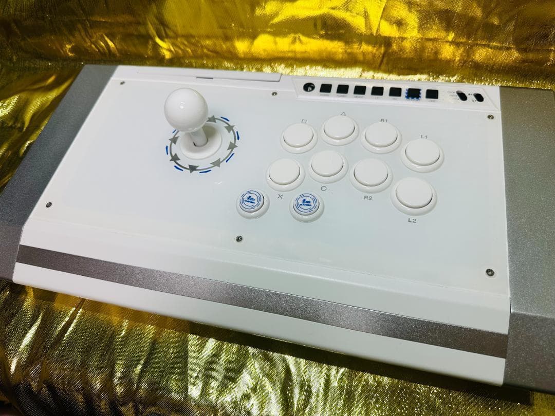 箱付 美品　QANBA Pearl　 アケコン　L3,R3 ボタン増設カスタム