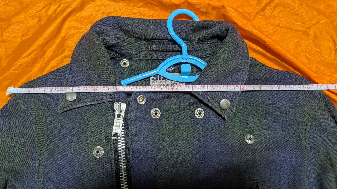 666 サイズ表記34　コットンライダース　triplesix