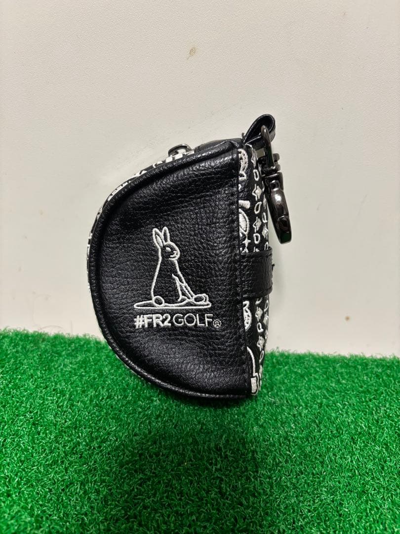 専用　FR2 GOLF ゴルフ ベイズリー柄 ボールポーチ ボールケース