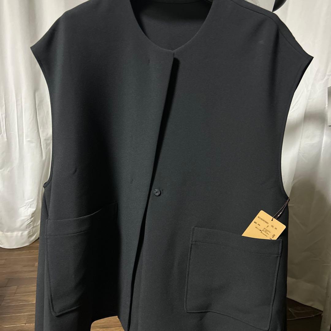 【新品・未使用】BEARDSLEY ポケットジレ　黒　FREE