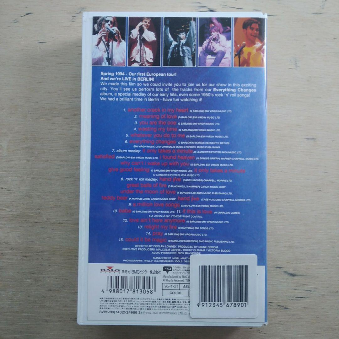 テイク・ザット　～ライヴ・イン・ベルリン～　VHS