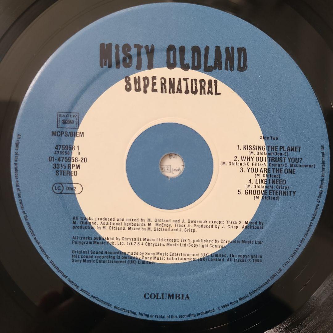 ★ＵＫ＆ＥＵオリジナル盤★『SUPERNATURAL』MISTY OLDLAND