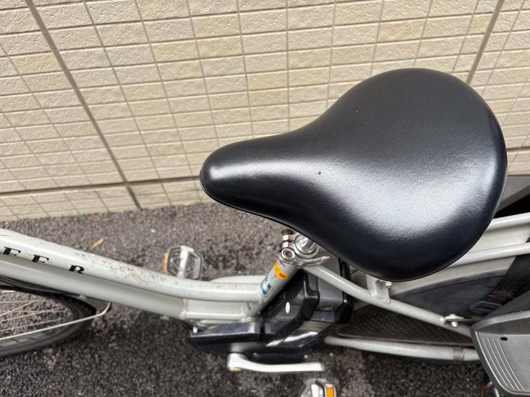 HYDEE B 電動アシスト自転車 チャイルドシート付きグレー