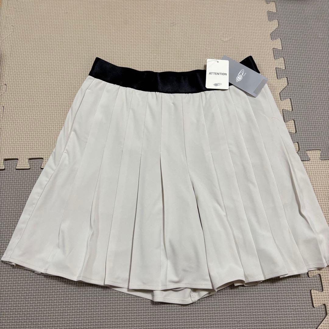 新品タグ付き BEAMS GOLF裏地付き プリーツ キュロット