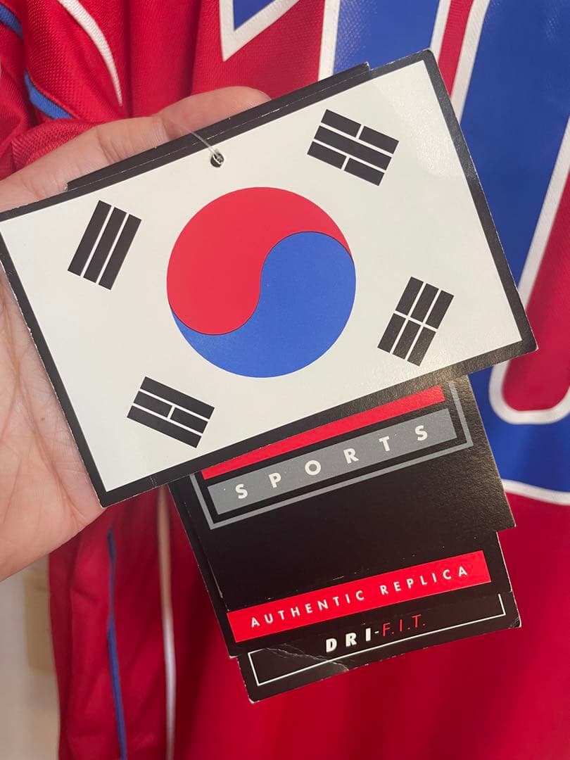【激レア】韓国代表ユニフォーム　フランスW杯　チェヨンス