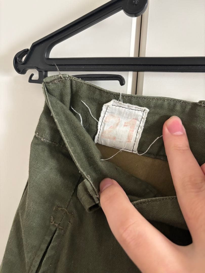 【美品】フランス軍　M47後期　21サイズ　ビンテージ