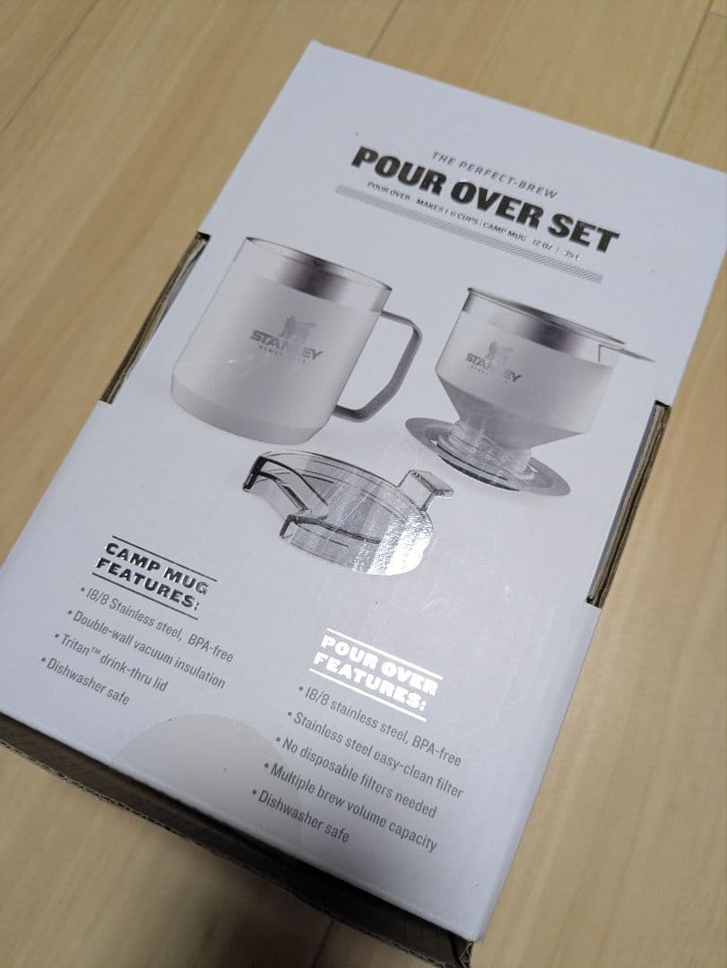 【限定色！】スタンレー プアオーバーセット　白 stanley