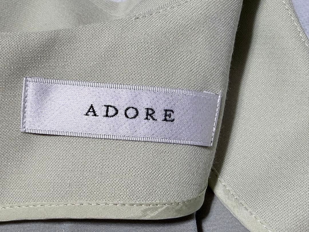 ADORE アドーア テクニカル ストレッチ ロング ワンピース 36 Sサイズ
