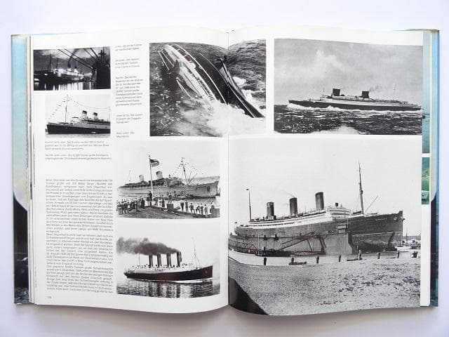 洋書◆船の写真集 ドイツ語 本 軍艦 戦艦 空母 タンカー フェリー 客船 など