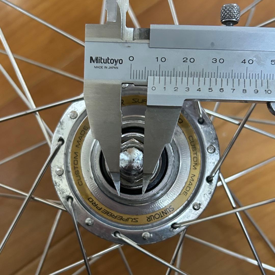 Suntour Superbe Pro ピスト用ホイール前後