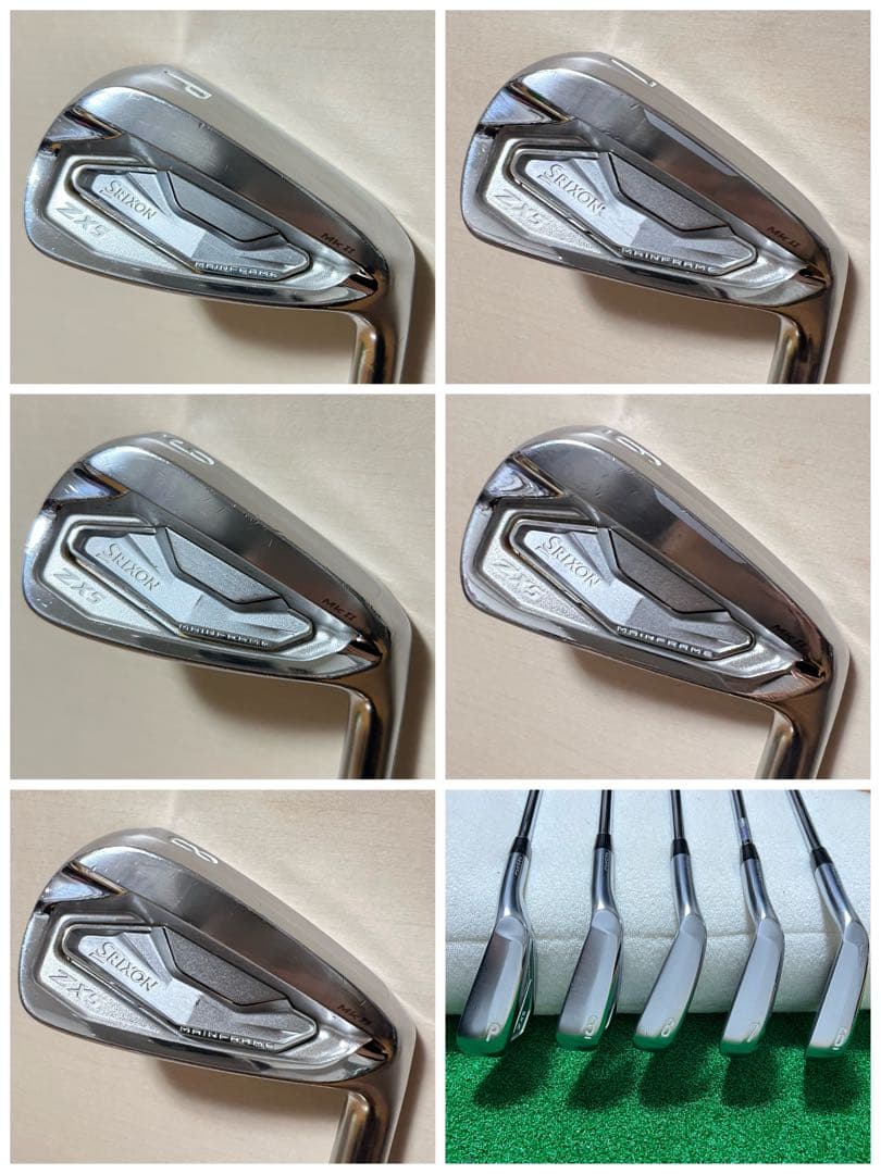 SRIXON スリクソン ZX5 mk2 アイアン 5本セット DG S200