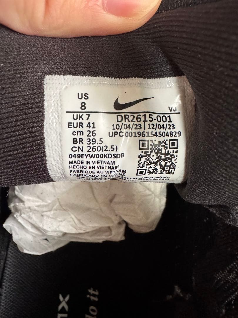 スパイク・シューズ Nike invincible run 3 26cm
