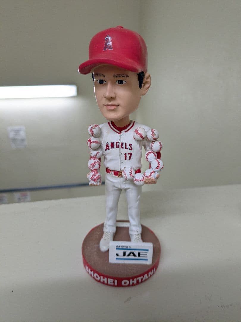 【非売品】大谷翔平 13K バブルヘッド人形(エンゼルス)