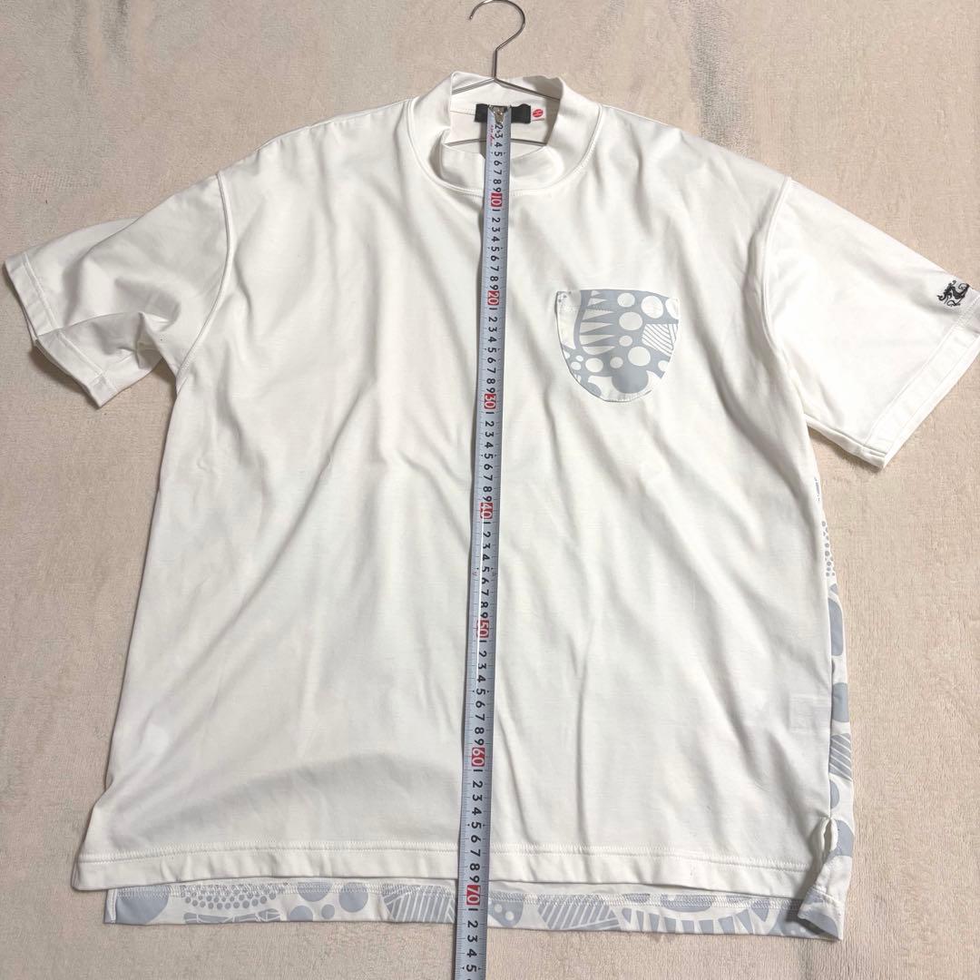 DANCE WITH DRAGON× Ahhi Choi モックネックTシャツ