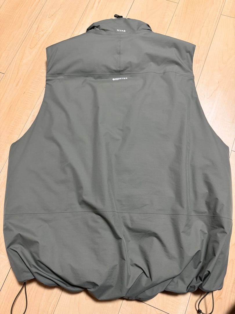 値下不可　HYKE /ハイク PERTEX PUFF VEST 中綿 ベスト 4