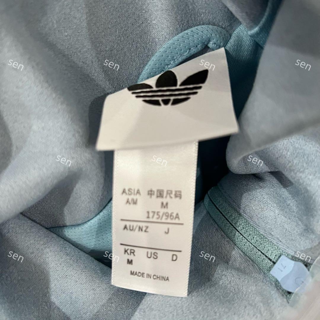Adidas 中国限定 ライトブルー へび年 スポーツジャケット Mサイズ-