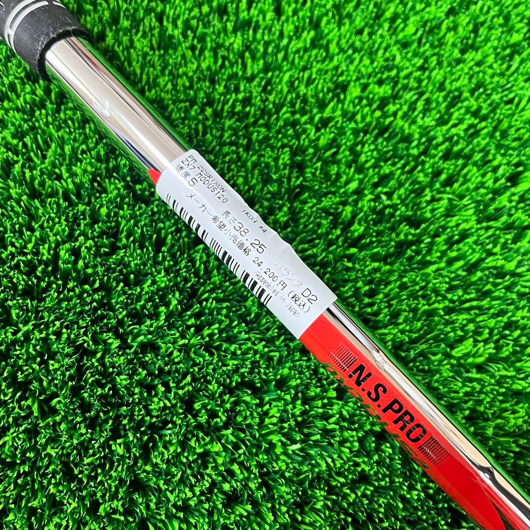 新品スリクソンZX7 mk2 4番アイアン　NSmodus tour120 S