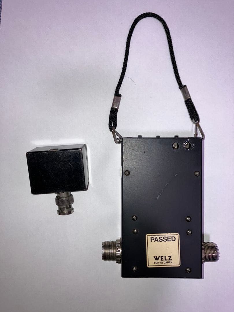 WELZ SP-10X 200W と ハンディ機用 TP-05X POWER 計