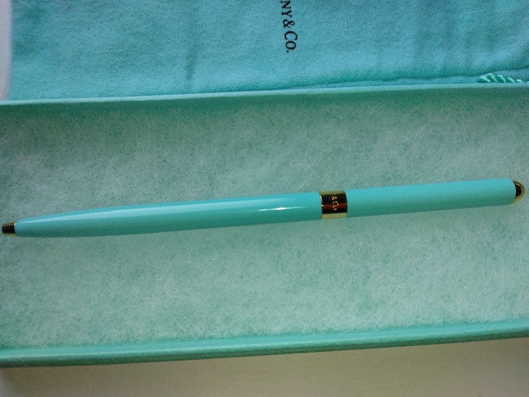 未使用ティファニーボールペンTIFFANY携帯袋