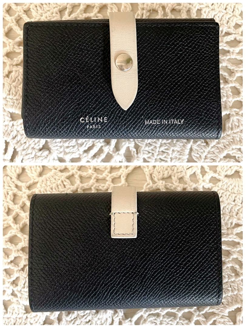 美品　CELINE セリーヌ　6連キーケース　ブラック