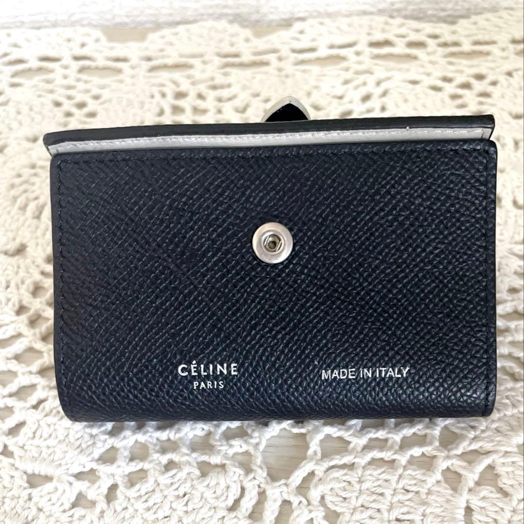 美品　CELINE セリーヌ　6連キーケース　ブラック