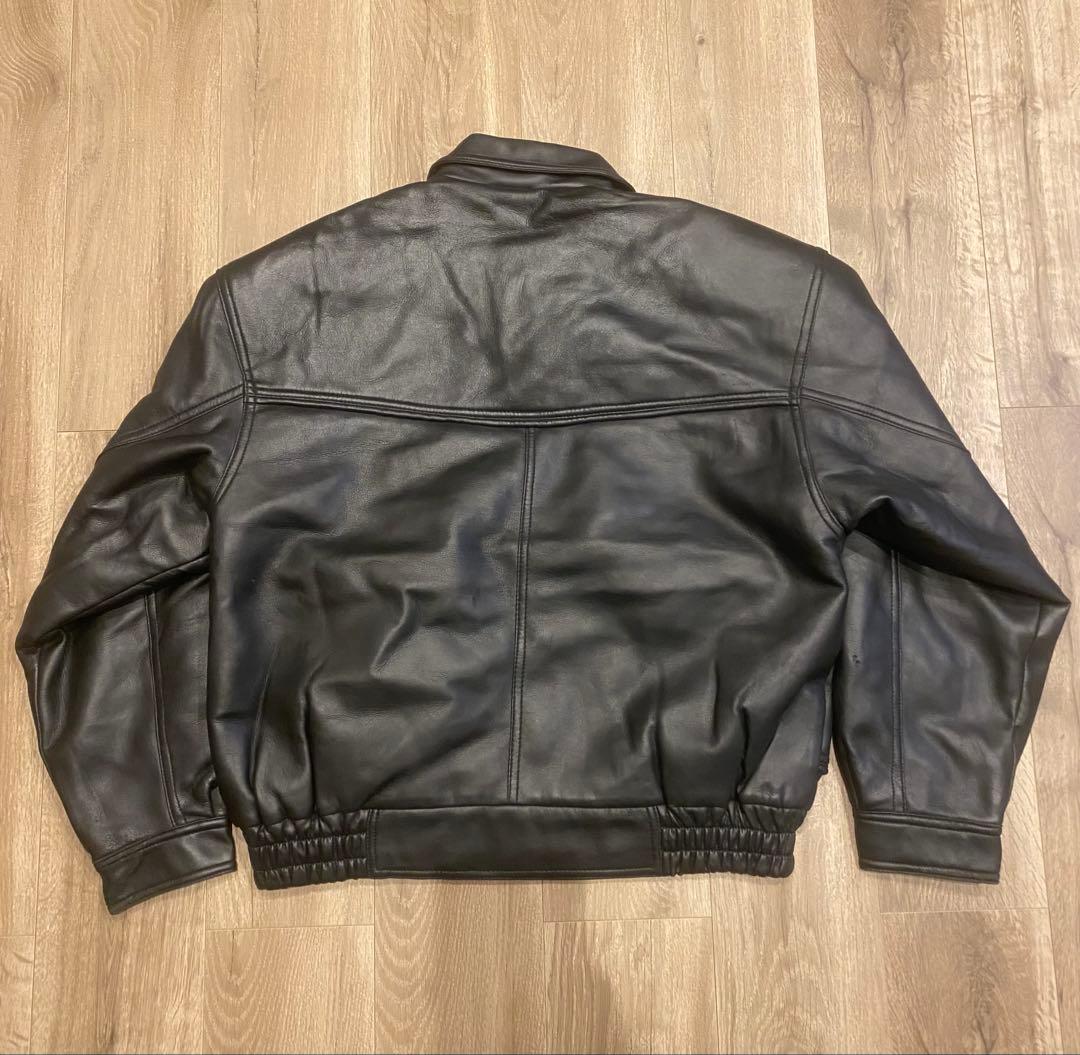 A-2 フライトレザージャケット 本革 90s vintage 羊革 短丈