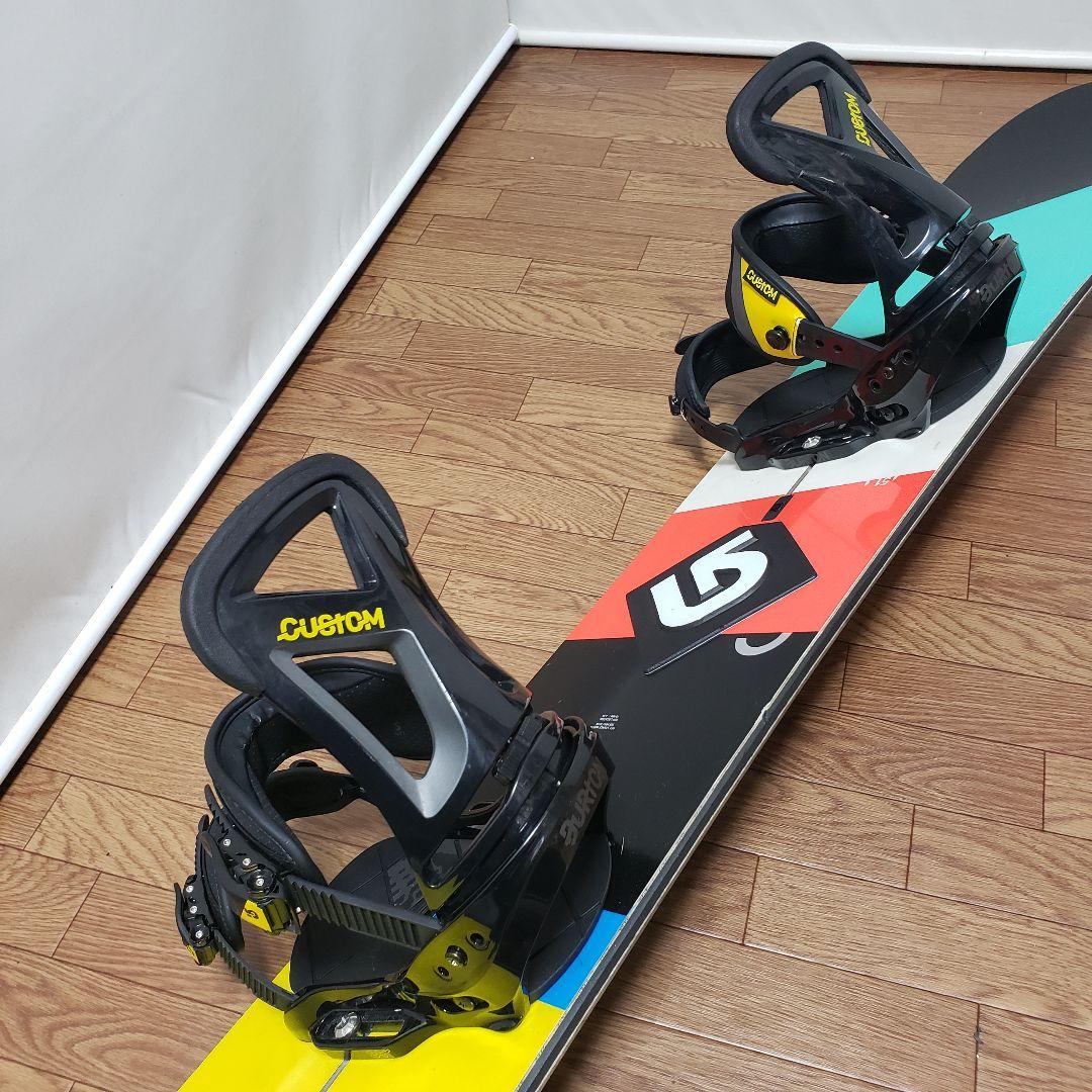 BURTON 151cm CUSTOM x CUSTOM スノーボードセット