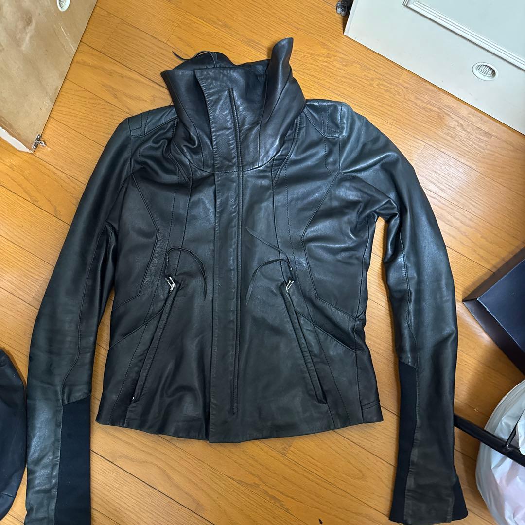 ジャケット・アウター Ekam sheepskin high-neck jacket