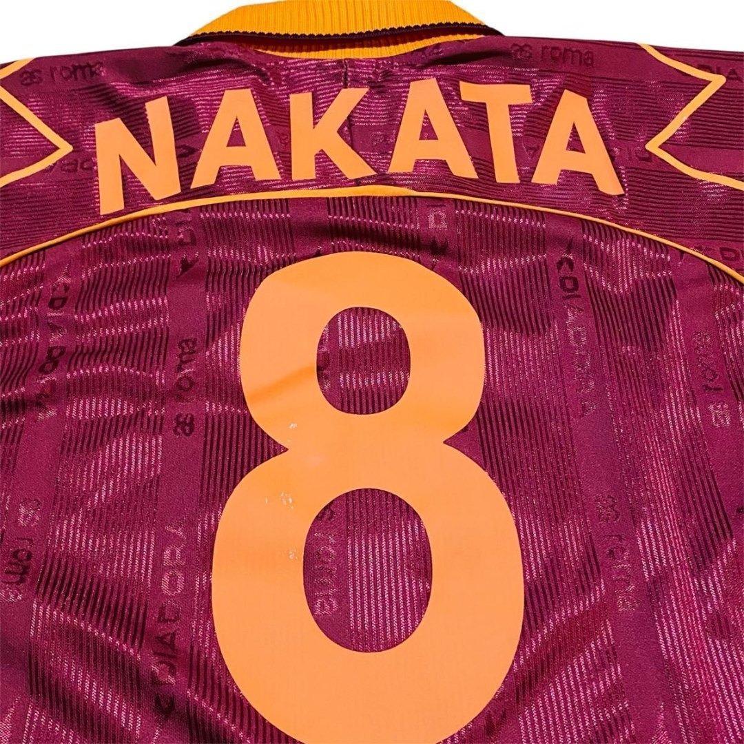 【新品未使用】デッドストック　中田英寿ASローマ　ユニフォーム　Mサイズ
