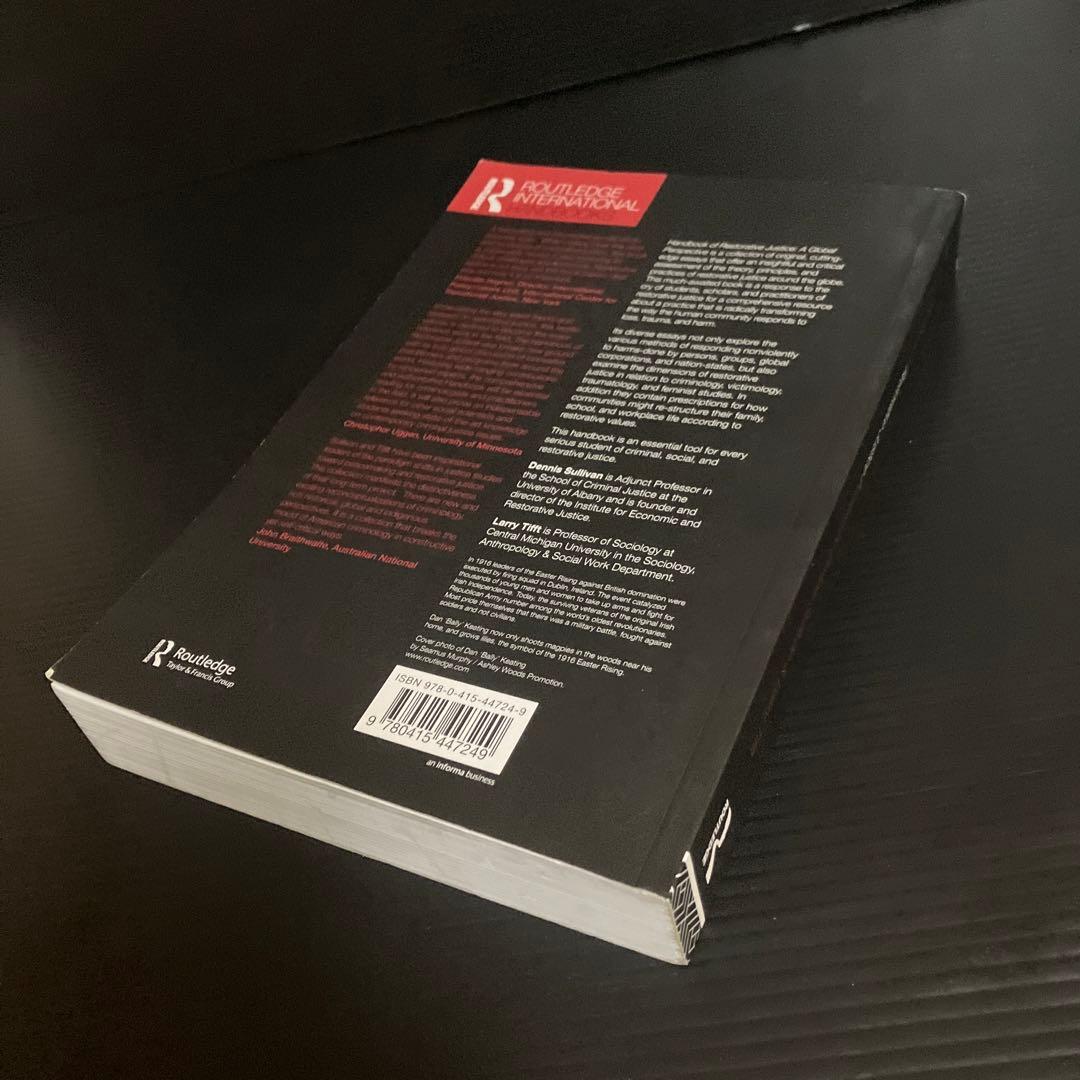 洋書・英語版　修復的司法ハンドブック