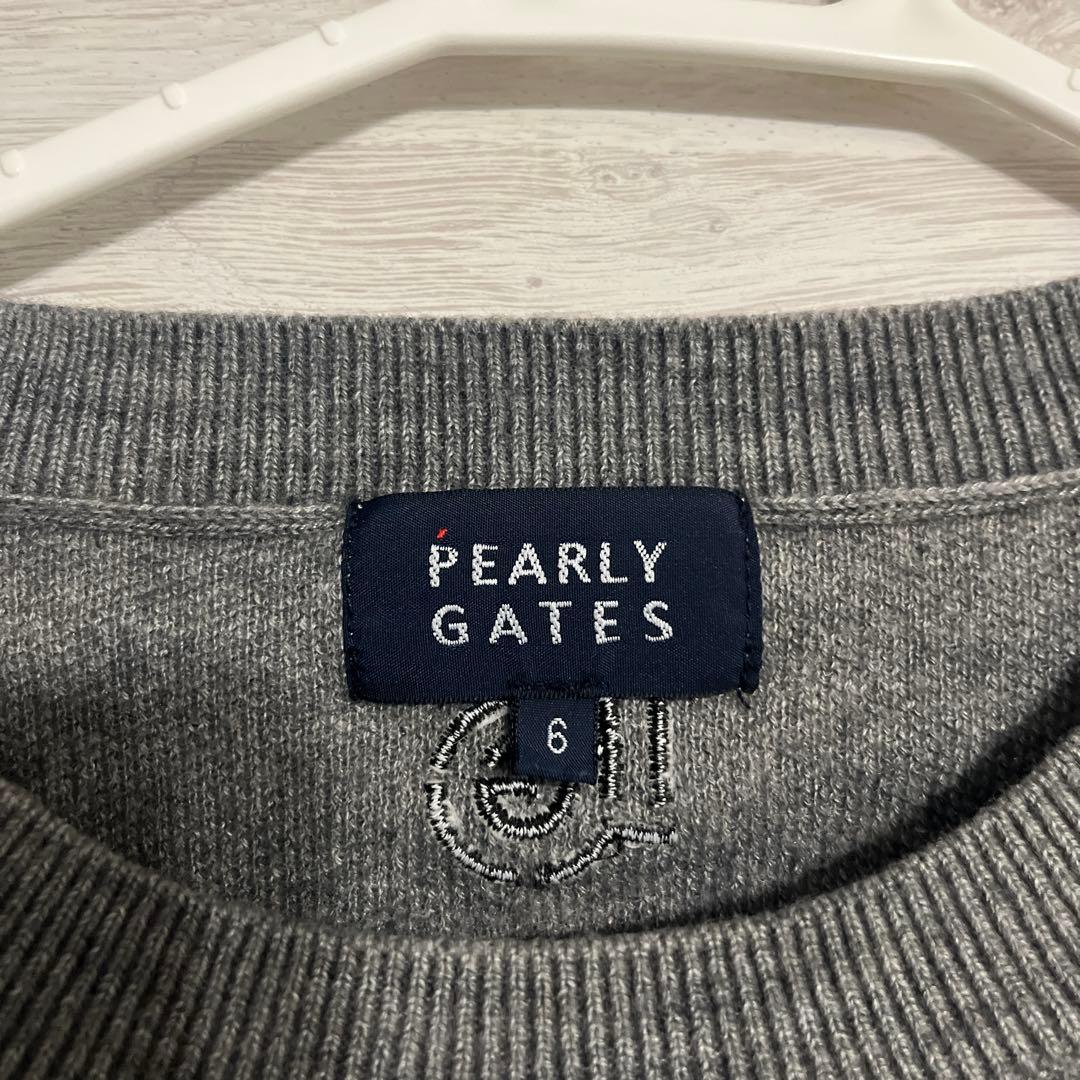 PEARLY GATES グレー セーター サイズ6