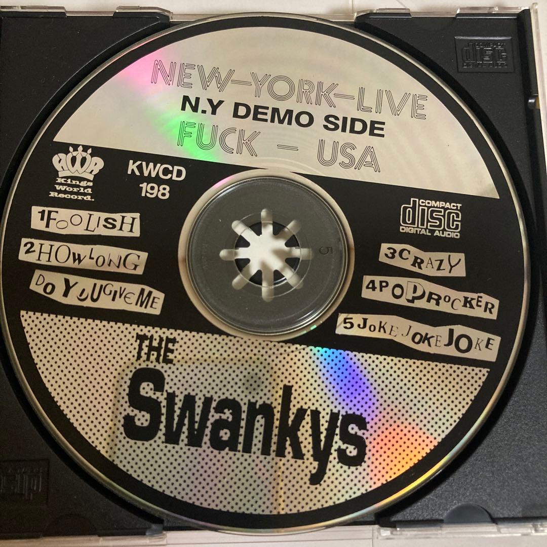 【廃盤】THE SWANKYS LIVE & DEMO 2CD
