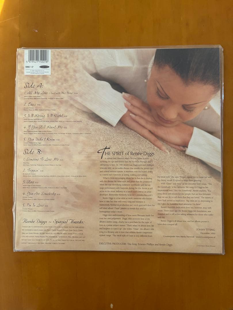 Renee Diggs oasis LP レコード
