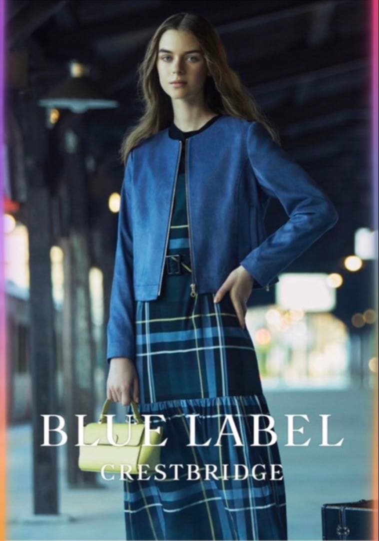 美品✨クリーニング済　ブルーレーベルクレストブリッジ ワンピースサイズ34