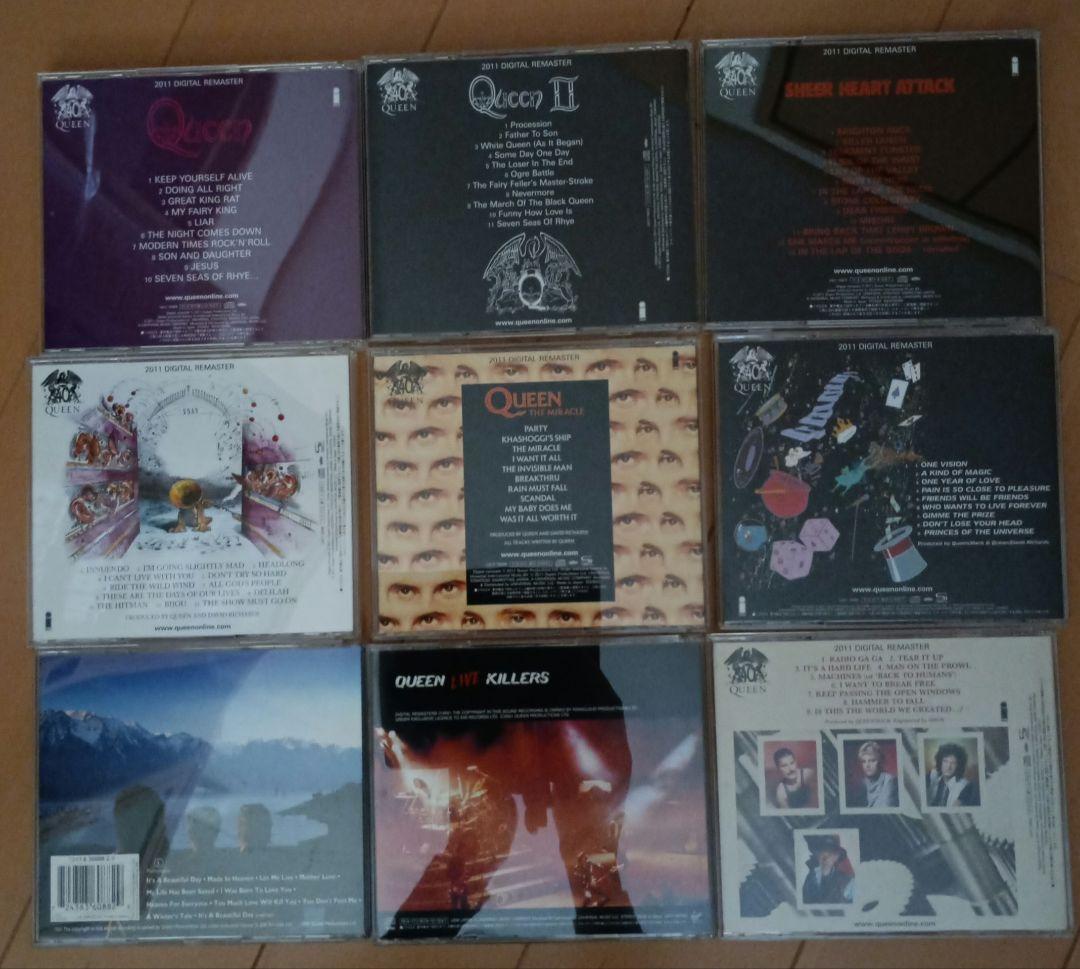 Queen CD18枚・Blu-ray3枚 セット