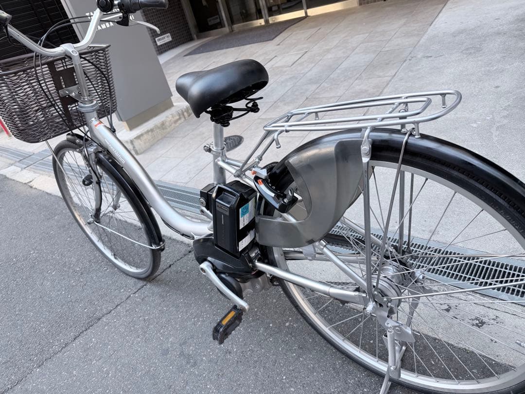 大阪府　ヤマハ　シティタイプ 電動アシスト自転車 アルミフレーム