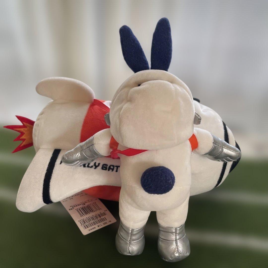 パーリーゲイツPEARLY GATES宇宙船うさぎラビットロケットボール入れ新品
