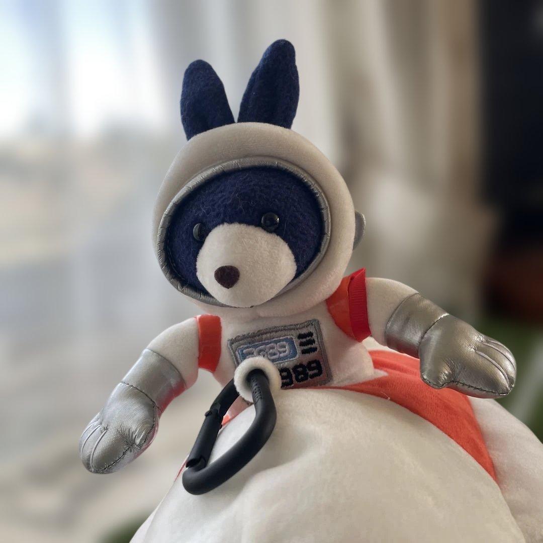 パーリーゲイツPEARLY GATES宇宙船うさぎラビットロケットボール入れ新品