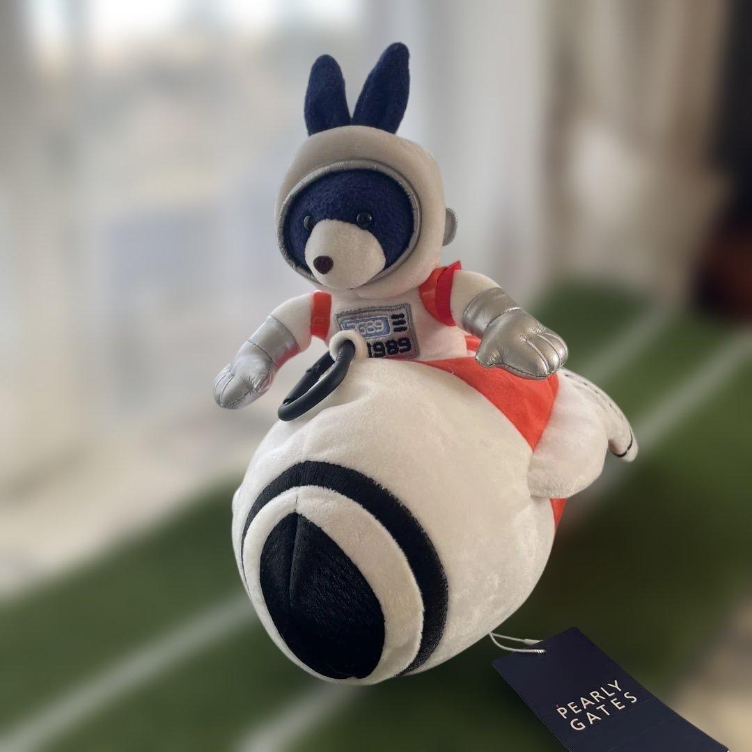 パーリーゲイツPEARLY GATES宇宙船うさぎラビットロケットボール入れ新品