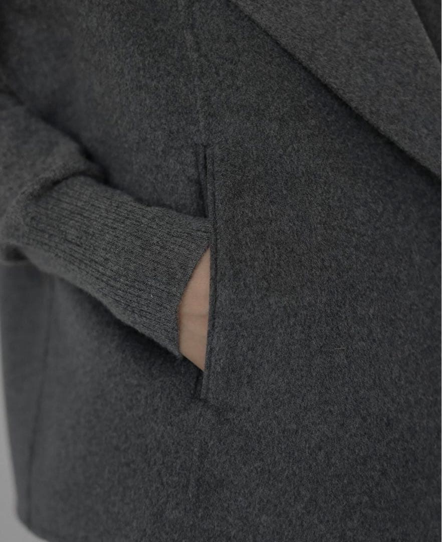 ナエ　Na.e Standard Wool Vest チャコール ウールベスト
