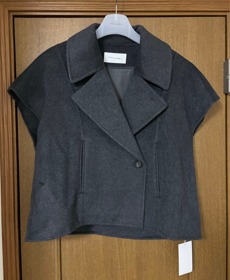 ナエ　Na.e Standard Wool Vest チャコール ウールベスト