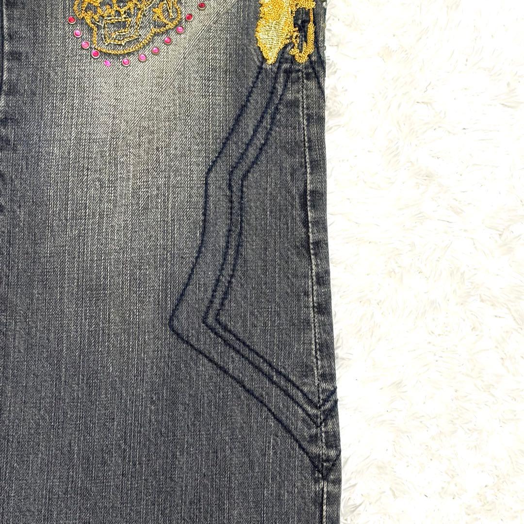 ✨美品✨ 00s トルネードマート Embroidery Flare Jeans
