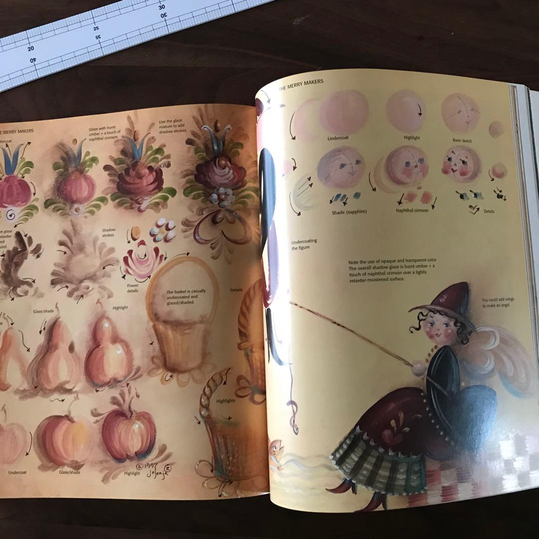 トールペイント洋書　ジョソーニャガイドブック