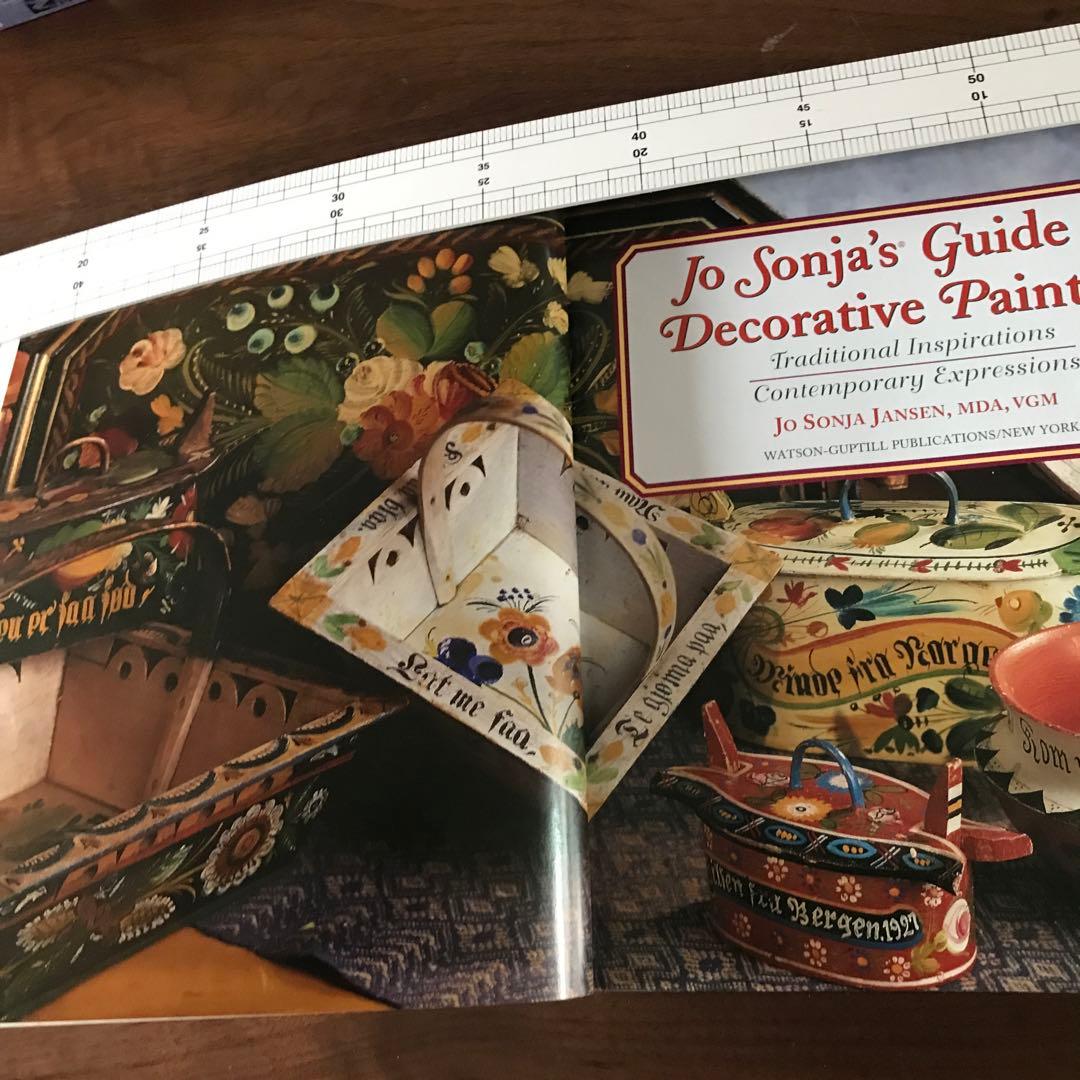 トールペイント洋書　ジョソーニャガイドブック