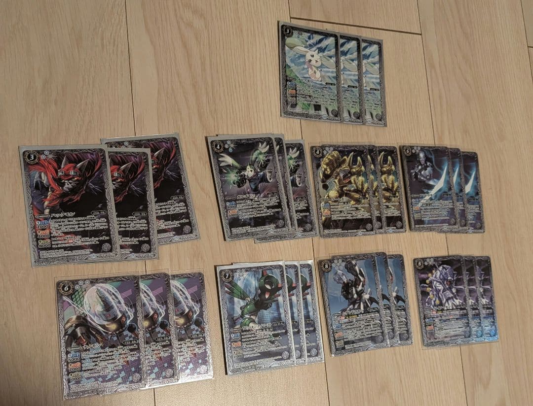 瑠*す様 バトルスピリッツ　バトスピ　デジモン　コラボ　　　セミ3コン　引退品