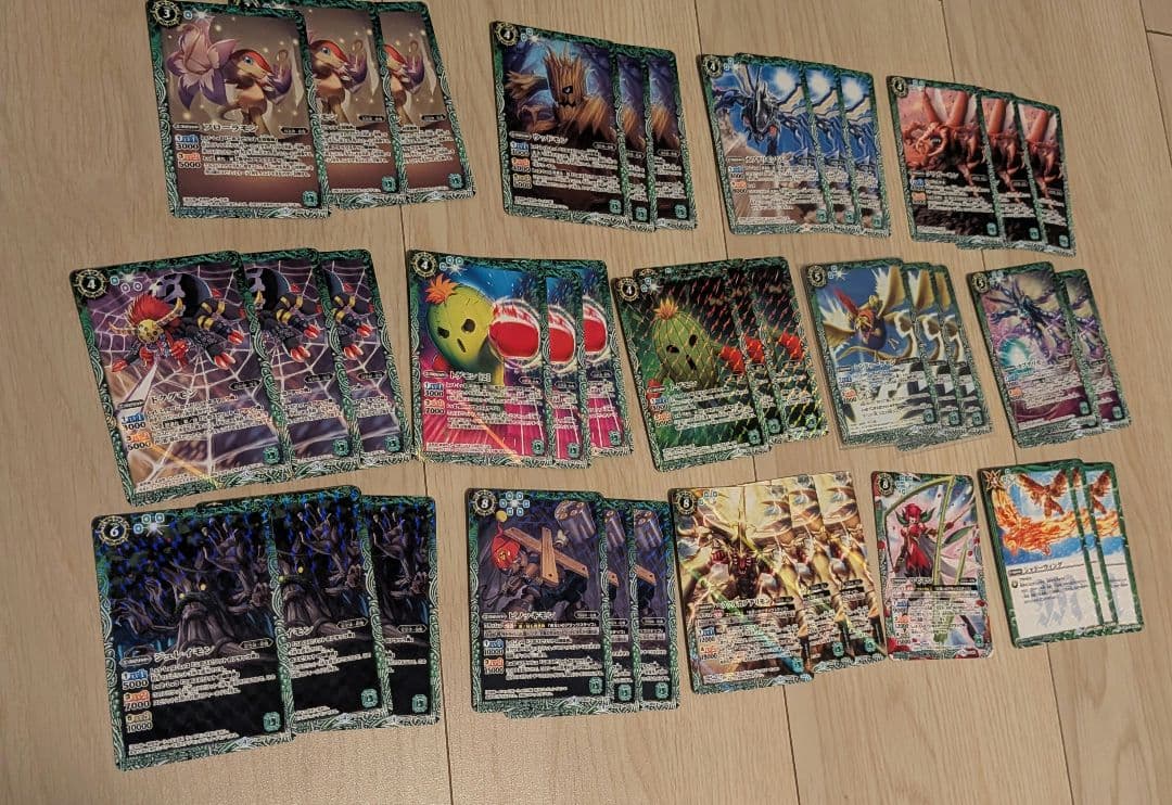 瑠*す様 バトルスピリッツ　バトスピ　デジモン　コラボ　　　セミ3コン　引退品