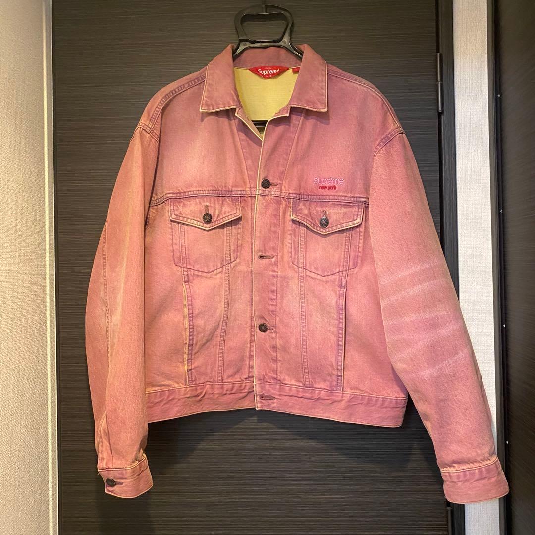 ジャケット・アウター Supreme Trucker Jacket Overdyed Purple